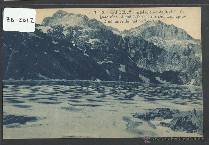 Postales: CAPDELLA - 12 - LAGO MAR E INSTALACIONES DE LA U.E.C. - THOMAS - (ZB-2012) - Foto 1