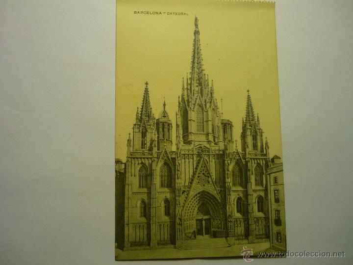 Postales: postal barcelona -catedral  cm - Foto 1