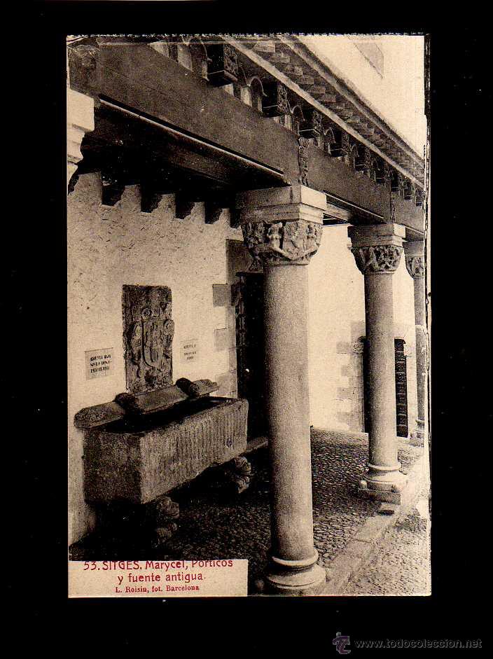 Postales: Postal de Sitges. - Foto 1