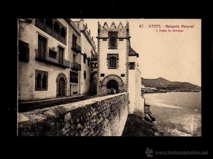 Postales: Postal de Sitges. - Foto 1