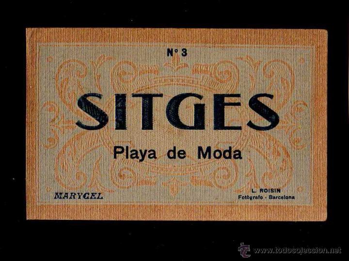 Postales: Portada bloc de Postals de Sitges. - Foto 1