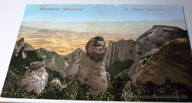 Postcards: POSTAL ANTIGUA DE MONTSERRAT - EL GEGANT ENCANTAT - PURGER & CO. MUNCHEN N&ordm; 3084 -NO CIRCULADA