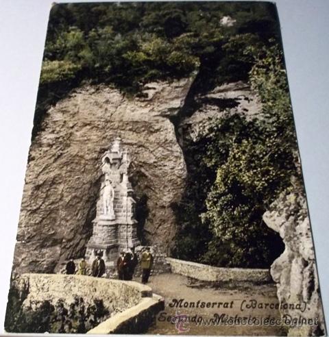 Postcards: POSTAL ANTIGUA DE MONTSERRAT - 2&ordm; MISTERIO DE DOLOR - PURGER & CO. MUNCHEN N&ordm; 3093 -NO CIRCULADA