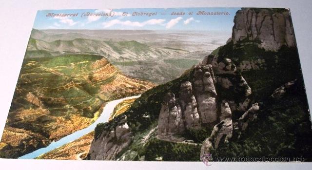 Postcards: POSTAL ANTIGUA DE MONTSERRAT - EL LLOBREGAT - PURGER & CO. MUNCHEN N&ordm; 3098 -NO CIRCULADA