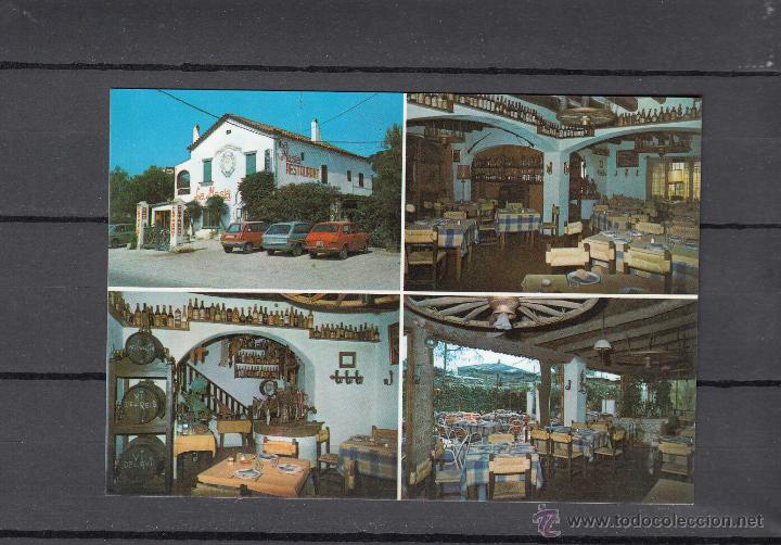 Postales: RESTAURANTE LA MASIA. SITGES - Foto 1