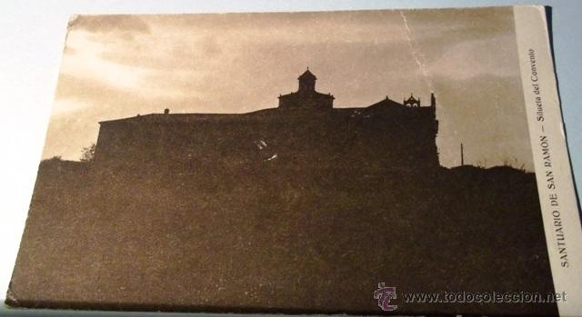 Postcards: POSTAL ANTIGUA DE SAN RAMON - SILUETA DEL CONVENTO - NO CIRCULADA