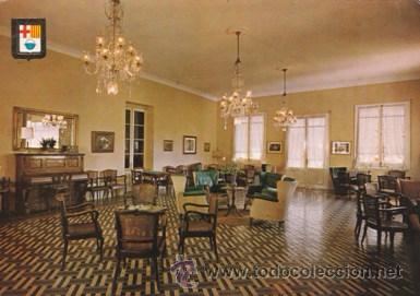 Cartes Postales: CALDAS DE MONTBUY - BALNEARIO TERMAS VICTORIA - SALON - N&ordm; 1421 - ED. SOBERANAS - A&Ntilde;O 1964 - NUEVA