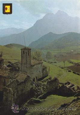 Postkarten: GISCLARENY - BAGA - PEDRAFORCA AL FONDO - N&ordm; 5258 - ED. ESCUDO DE ORO - A&Ntilde;O 1970 - ESCRITA