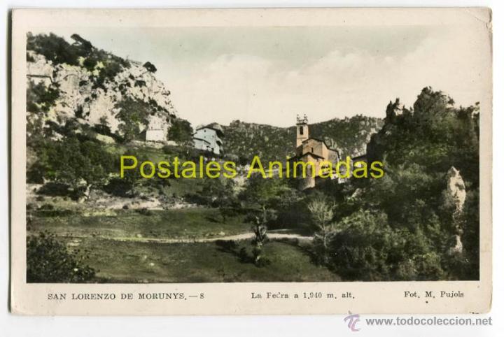 Postkarten: a02294 San Lorenzo De Morunys - La Pedra - Pujols N&ordm;8