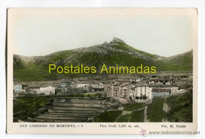 Cartoline: a02293 San Lorenzo De Morunys - Pico Cudo - Pujols N&ordm;3