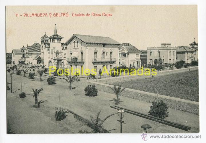 Postcards: a03672 Villanueva Y Geltru - Chalets De Ribes Rojes - Thomas N&ordm;11