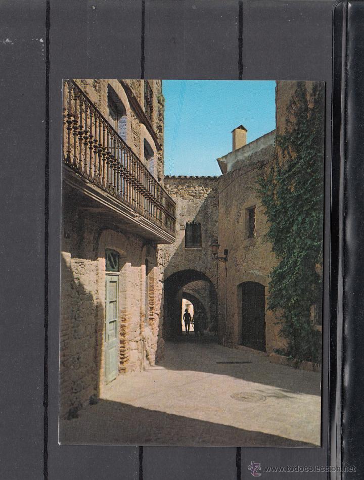 Postales: PALS. DETALLE DEL RECINTO MEDIEVAL - Foto 1