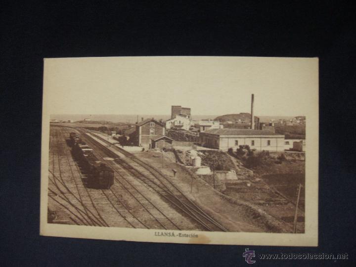 Postales: POSTAL - LLANSA - ESTACION - - Foto 1