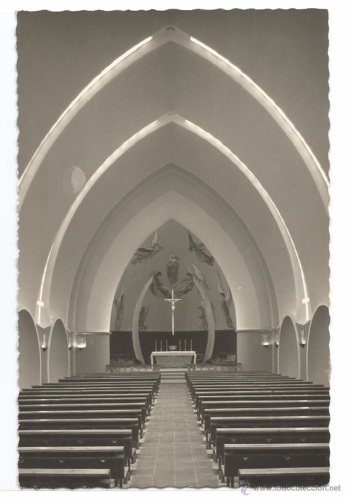 Postales: PONT DE SUERT N&ordm; 445 .- IGLESIA PARROQUIAL .- INTERIOR .- EDICION OFICINA DE TURISMO