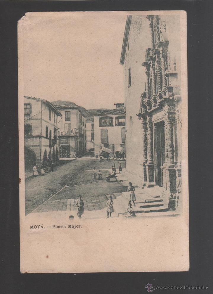 Postales: Antigua postal de Moy&aacute;. Moia. - Foto 1