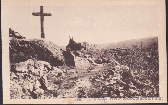 Postkarten: POSTAL PONS CRUZ DE SAN PEDRO