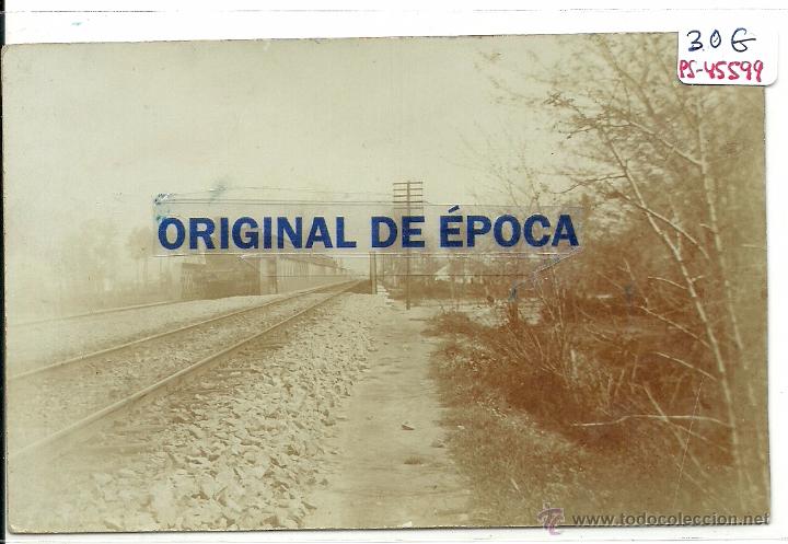 Postkarten: (PS-45599)POSTAL FOTOGRAFICA DESCONOCIDA-FERROCARRIL