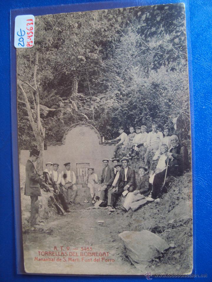 Postkarten: (PS-45631)POSTAL DE TORRELLAS DEL LLOBREGAT-MANANTIAL DE S.MARTI FONT DEL FORRO.A.T.V.3483