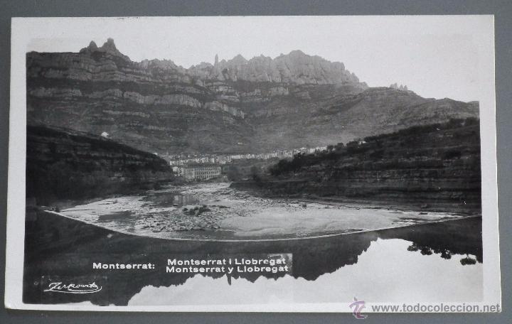 Postales: POSTAL FOTOGR&Aacute;FICA DE MONTSERRAT - MONTSERRAT Y LLOBREGAT