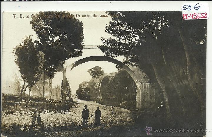 Postales: (PS-45658)POSTAL FOTOGRAFICA DE SAN PEDRO DE RIBAS-PUENTE DE LA CASA COLL