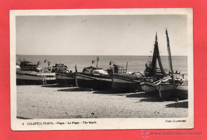 Postales: calafell. 6 playa. raymond - Foto 1