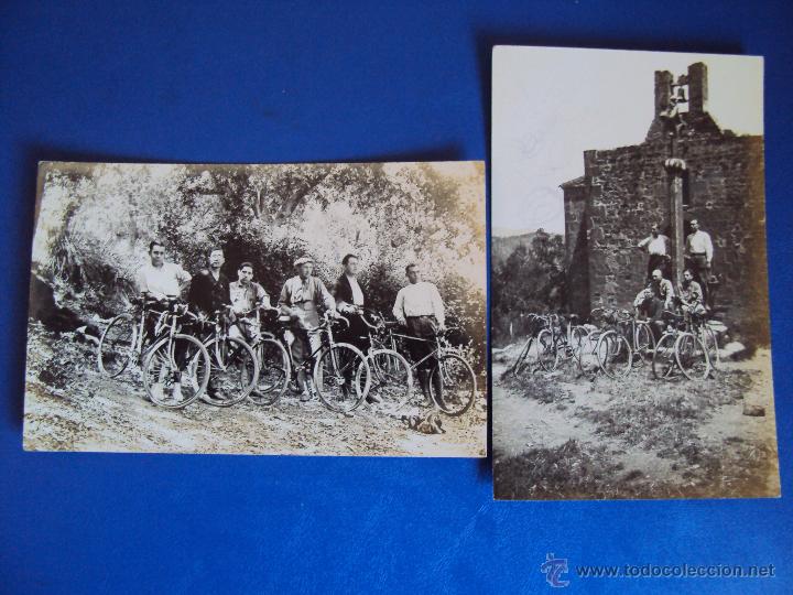 Postkarten: (PS-45710)LOTE DE 2 POSTALES FOTOGRAFICAS DE GAVA-ERMITA DE BRUGUERS