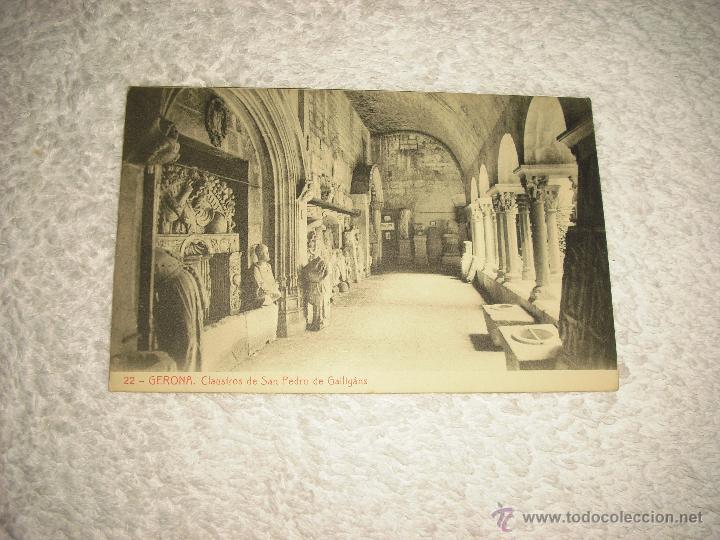 Postales: GERONA 2 . CLAUSTROS DE SAN PEDRO DE GALLIGANS . THOMAS. - Foto 1