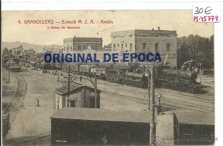 Postkarten: (PS-45779)POSTAL DE GRANOLLERS-ESTACION M.Z.A.ANDEN