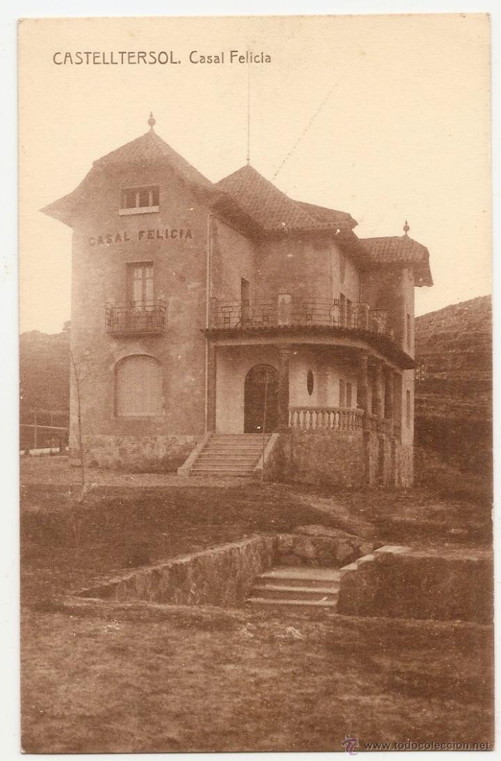 Postales: Castelltersol, postal antigua - Foto 1
