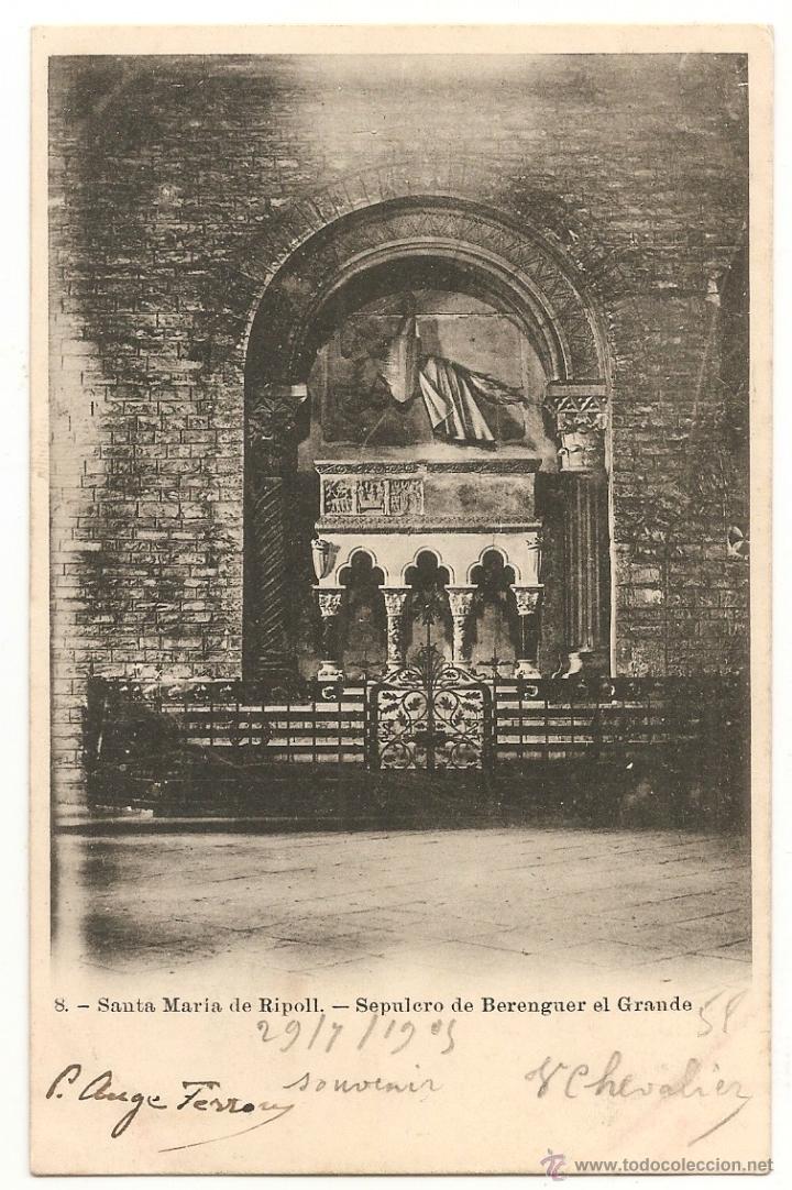 Postales: Ripoll. Dorso sin dividir - Foto 1