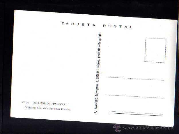 Postales: Postal Espluga de Francoli. - Foto 2