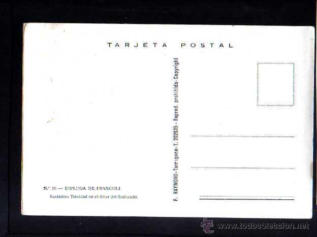 Postales: Postal Espluga de Francoli. - Foto 2
