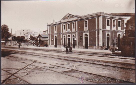 Postkarten: POSTAL FOTOGRAFICA TARREGA ESTACION DEL FERROCARRIL