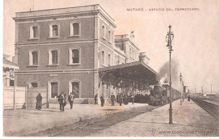 Postales: MATAR&Oacute; ESTACI&Oacute; DEL FERROCARRIL - Foto 1
