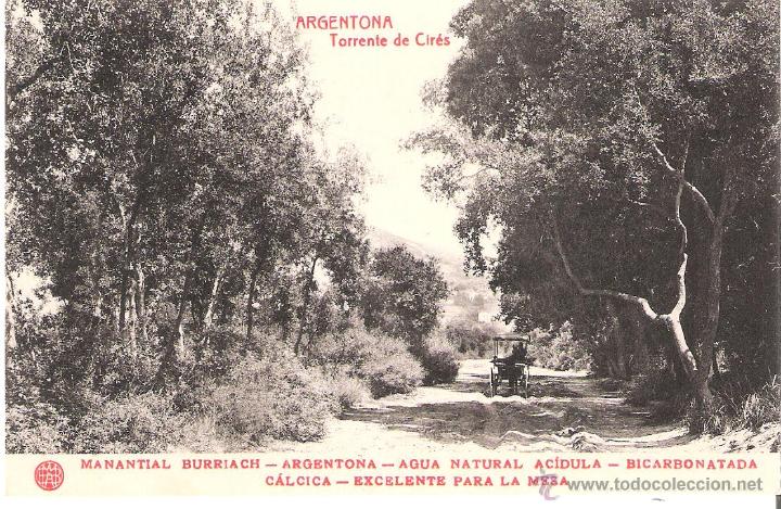 Postales: ARGENTONA TORRENTE DE CIR&Eacute;S - Foto 1
