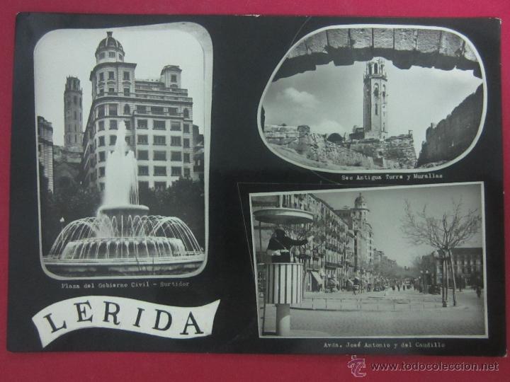 Postales: LERIDA. VISTAS. (ED. SOBERANAS N&ordm;146).