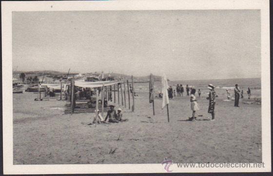 Cartoline: POSTAL VILANOVA I LA GELTRU LA PLATJA DEL BANYS
