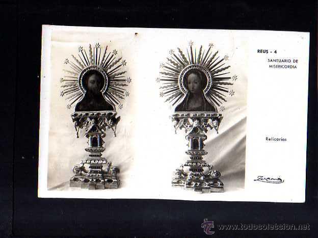Postales: Postal de Reus. Relicarios. - Foto 1