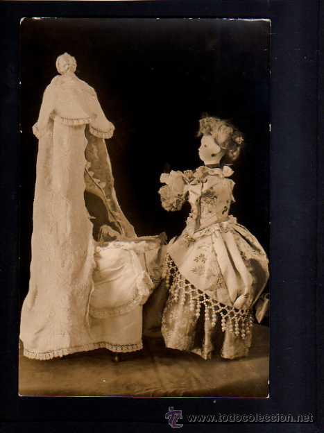 Postales: Postal Museo Casa Llopis. Sitges. Mu&ntilde;eca . Circulada - Foto 1