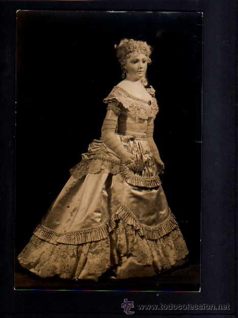 Postales: Postal Museo Casa Llopis. Sitges. Mu&ntilde;eca . Circulada - Foto 1