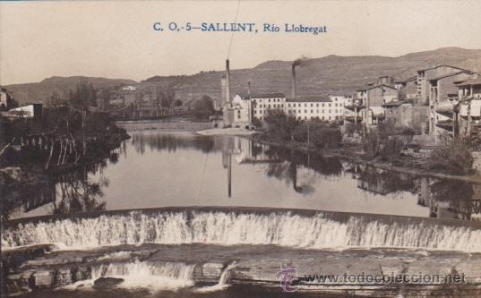 Postkarten: POSTAL FOTOGRAFICA SALLET RIO LLOBREGAT FOT. C.O.