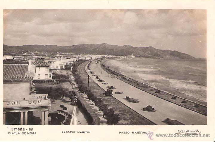 Postales: sitges paseo maritimo - Foto 1