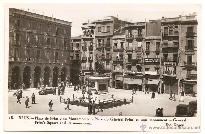 Postales: Reus, postal formato antiguo - Foto 1