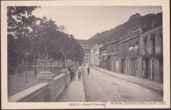 Postales: POSTAL BERGA PLASSA VILADOMAT - Foto 1