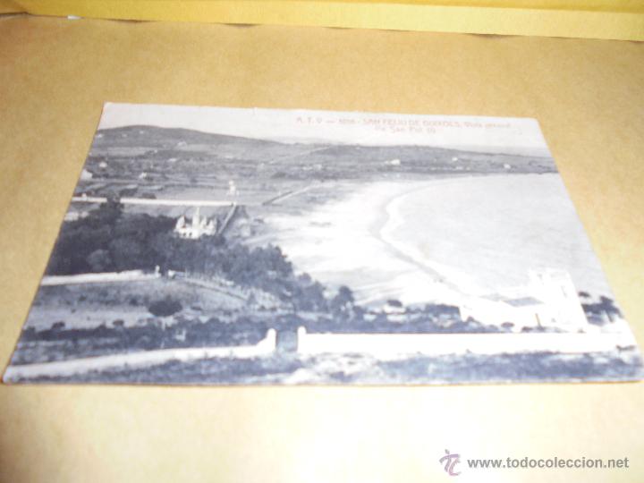 Postkarten: A.T.V. - 3018 SAN FELIU DE GUIXOLS . VISTA GENERAL DE SAN POL (I) POSTAL CIRCULADA 1910 ,SE&Ntilde;ALES DE