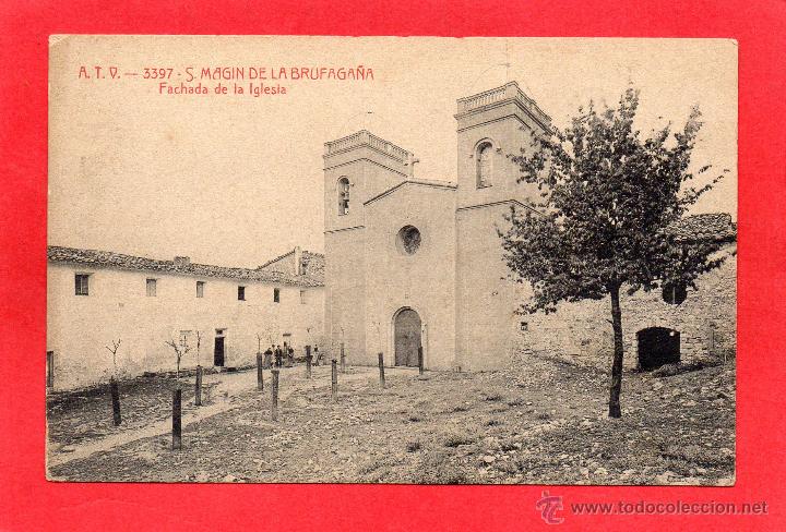 Postales: san magin de la brufaga&ntilde;a. atv 3379 iglesia