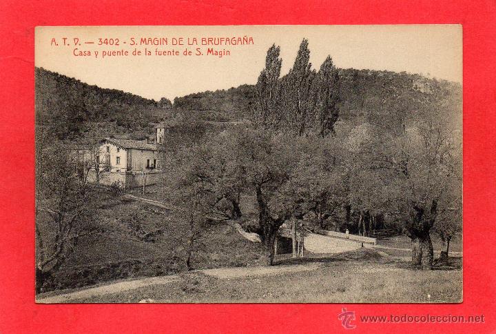 Postales: san magin de la brufaga&ntilde;a. atv 3402 casa y puente