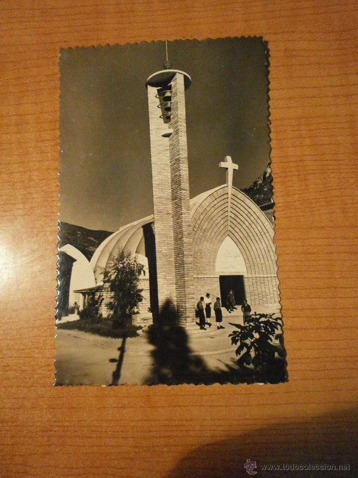 Postales: POSTAL PONT DE SUERT IGLESIA NUEVA CIRCULADA