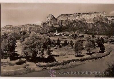 Cartes Postales: ANTIGUA POSTAL N&ordm; 2 SANT ROMA DE SAU PANORAMICA EL TER EN PRIMER TERME FOTO J UBACH PUIG
