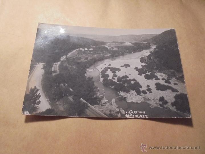 Postkarten: VISTA GENERAL DEL CONGOST. FOTG. V. FARCNOLI . POSTAL FOTOGRAFICA CIRCULADA 1912 - 14X9 CM.